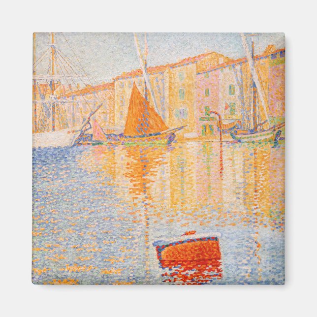 Imã Paul Signac - A Boia Vermelha, Santo-Tropez (Frente)