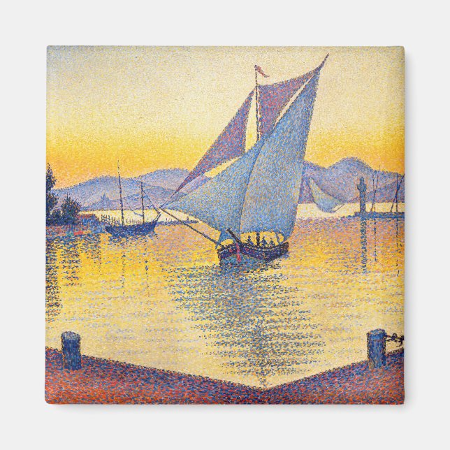 Imã Paul Signac - A Porta do Sunset, Opus 236 (Frente)