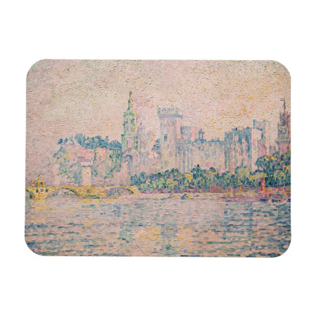 Ímã Paul Signac - Avignon, Manhã (Horizontal)