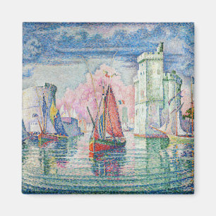 Imã Paul Signac - Entrada de La Rochelle Harbor