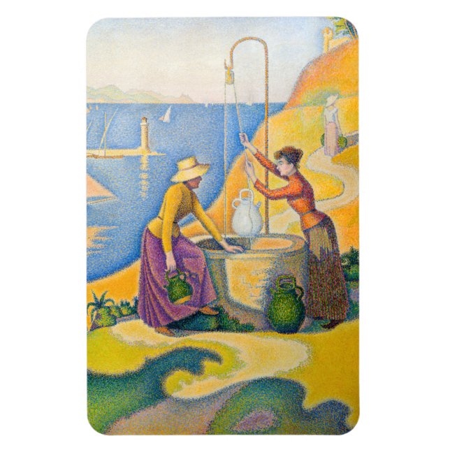 Ímã Paul Signac - Mulheres no Poço (Vertical)