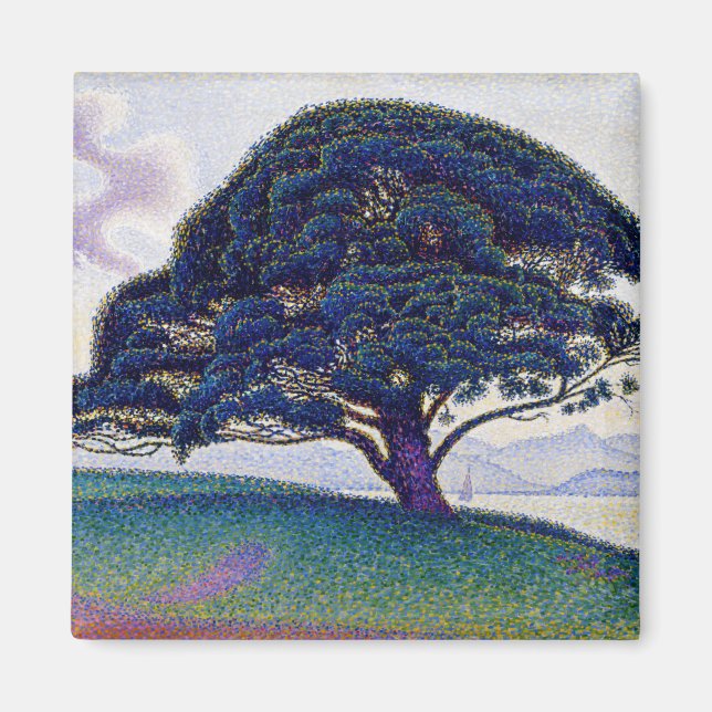 Imã Paul Signac - O Pinheiro Bonaventure (Frente)