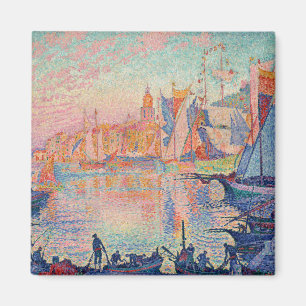 Imã Paul Signac - O Porto Do Santo Tropez