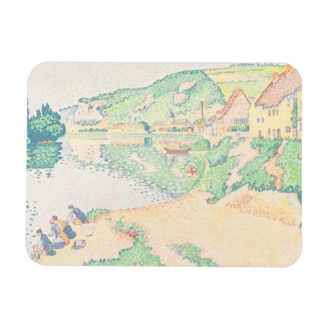 Ímã Paul Signac - Os Andelys (Horizontal)