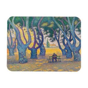 Ímã Paul Signac - Place des Lices, Saint-Tropez