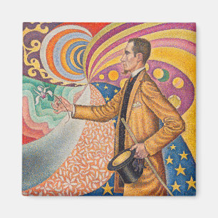 Imã Paul Signac - Retrato de M Felix Feneon, Opus 217