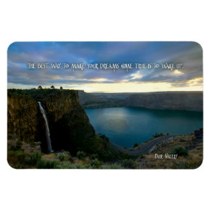 Ímã Paul Valery Inspirational Cote "Acordar acima" Fle