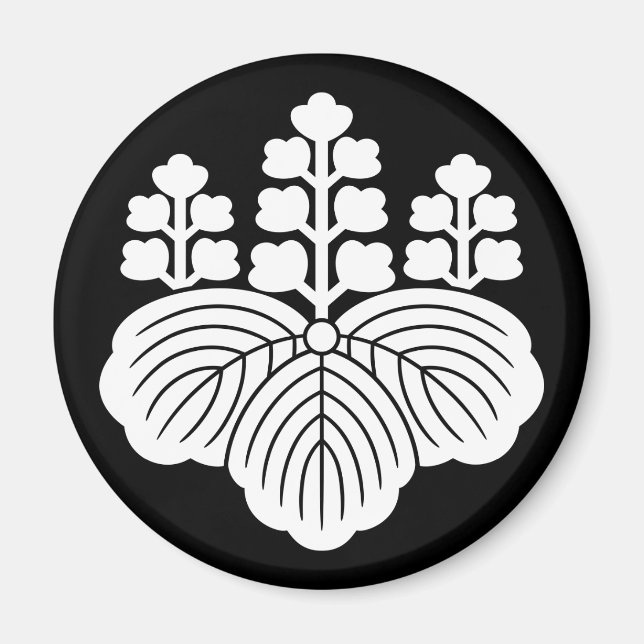 Imã Paulownia com 5-7 florescências (Frente)