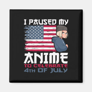Imã Pausou Meu Anime Para Celebrar 4 De Julho Em depen