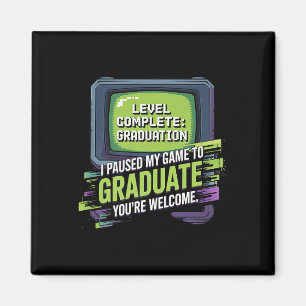 Imã Pausou Meu Jogo Para Colar Gamer de 2025 Graduação