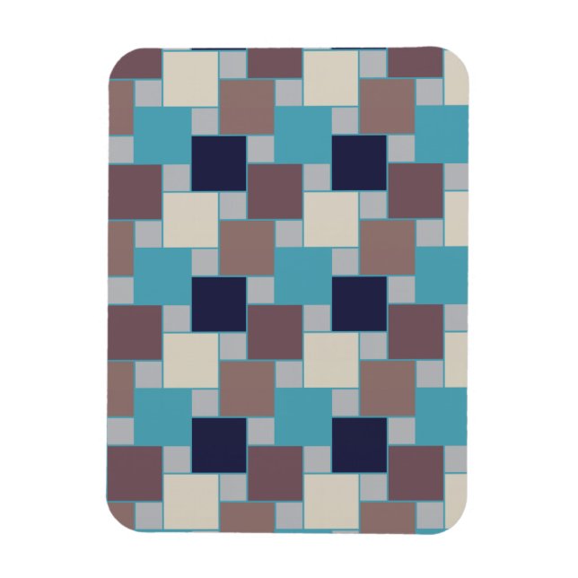 Ímã Pavão na praia (Vertical)