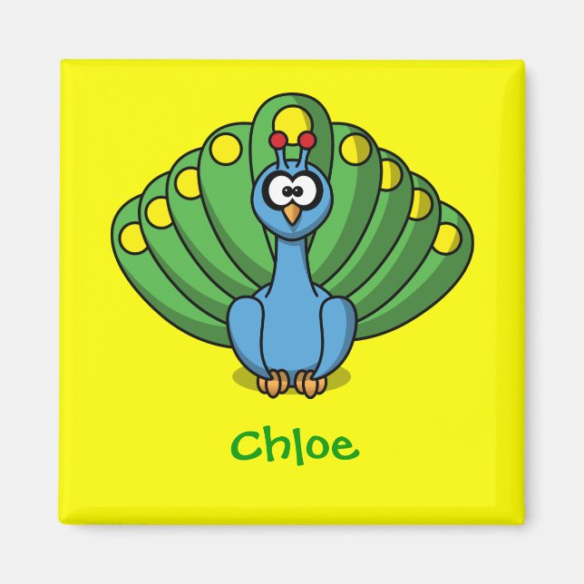 Imã Pavão orgulhoso (Frente)