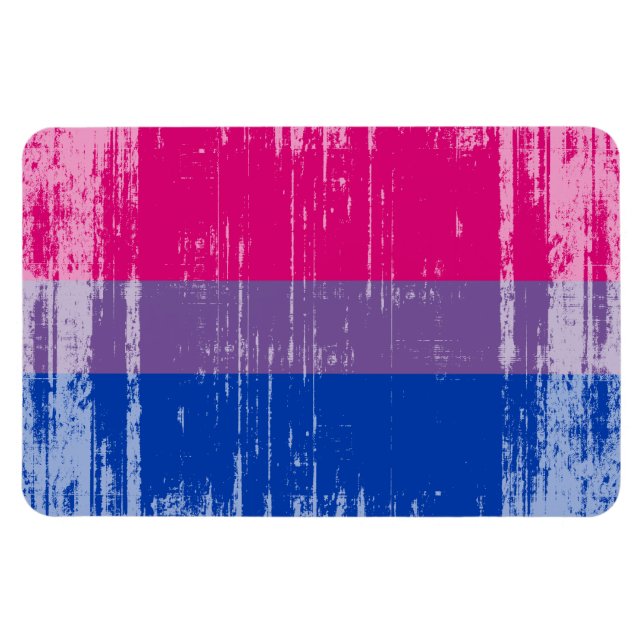 Ímã PAVILHÃO BISEXUAL DISTRESSADO -.png (Horizontal)