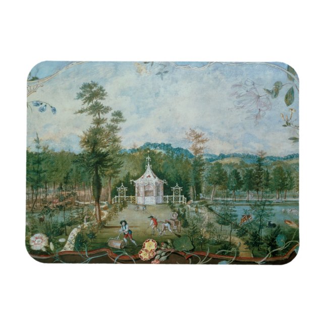 Ímã Pavilhão Chinês em Jardim Inglês, século XVIII (Horizontal)