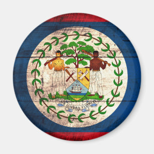 Imã Pavilhão de Belize de Madeira Antigo