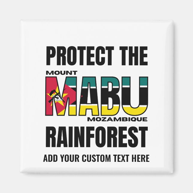 Imã Pavilhão de proteção MONT MABU RAINFOREST Moçambiq (Frente)
