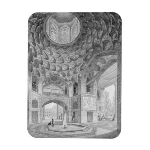 Ímã Pavilhão dos oito paraíso, em Isfahan, de