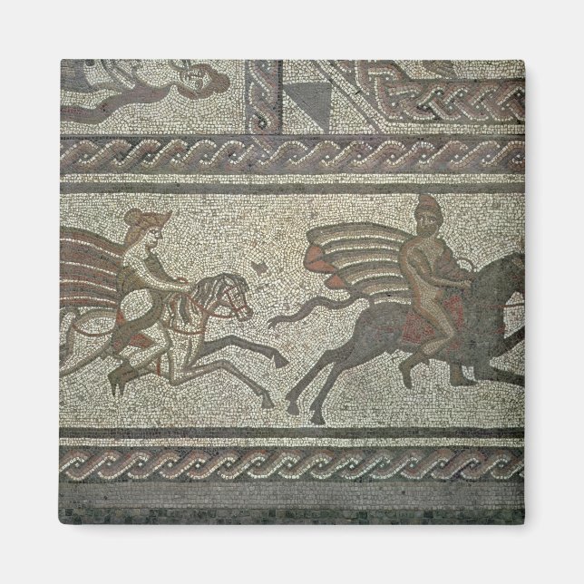 Imã Pavimento mosaico da vila romana em Low (Frente)