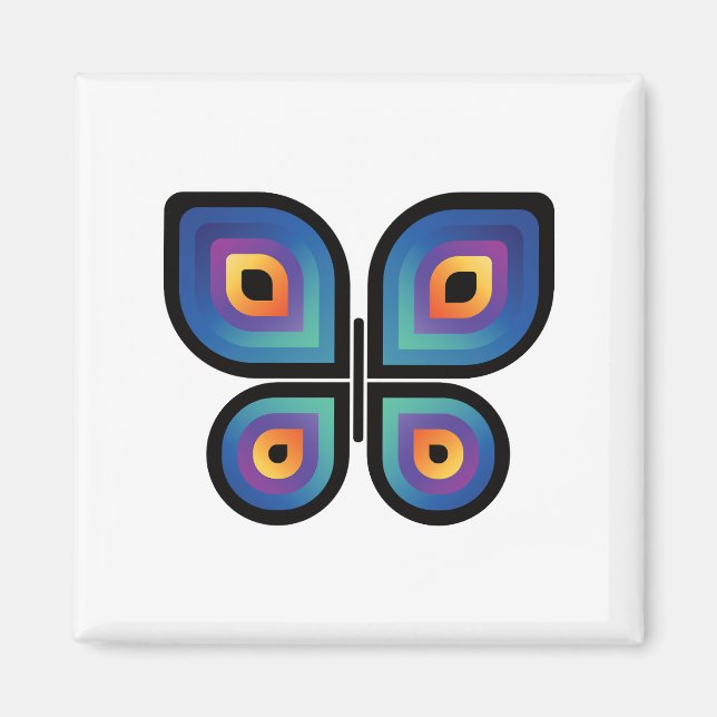 Imã Pavock Flame Butterfly (Frente)