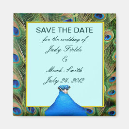 Imã Pavock Wedding Save The Date Magnet