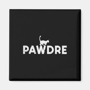 Imã Pawdre Cat Pai Pele com pelo Pau Dia de os pais Pe