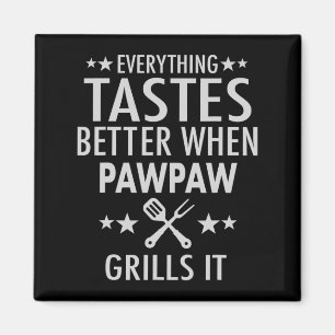 Imã Pawpaw Grelha-O - Curioso Churrasco Pawpaw