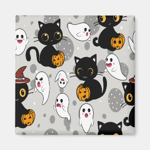 Imã Paws de Abóbora Fantasma Spooky