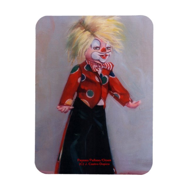 Ímã Payaso/Pallaso/Palhaço (Vertical)