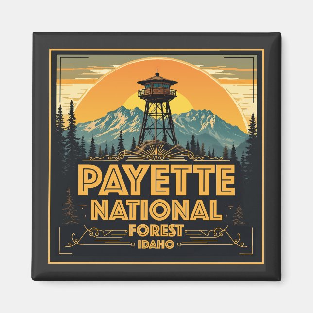 Imã Payette National Forest Idaho (Frente)
