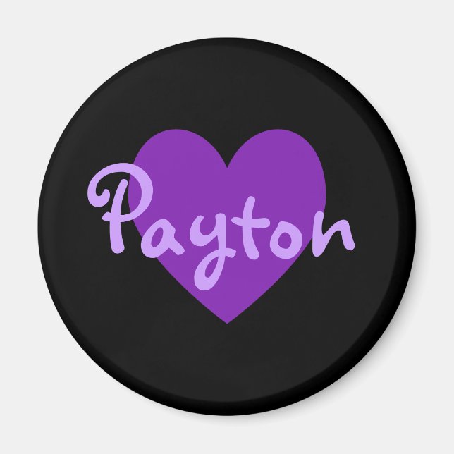 Imã Payton em Roxo (Frente)