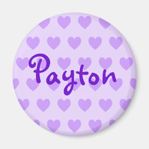 Imã Payton no roxo