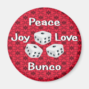 Imã paz, alegria, amor, bunco