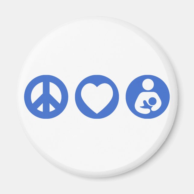 Imã Paz Amor Amarelando (Frente)