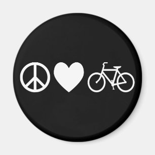 Imã Paz Amor e Bicicletas