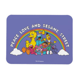 Ímã Paz, Amor e Sesame Street