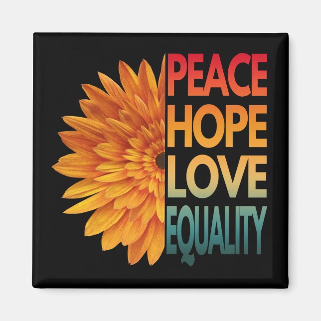 IMÃ PAZ AMOR ESPERANÇA IGUALDADE (Frente)