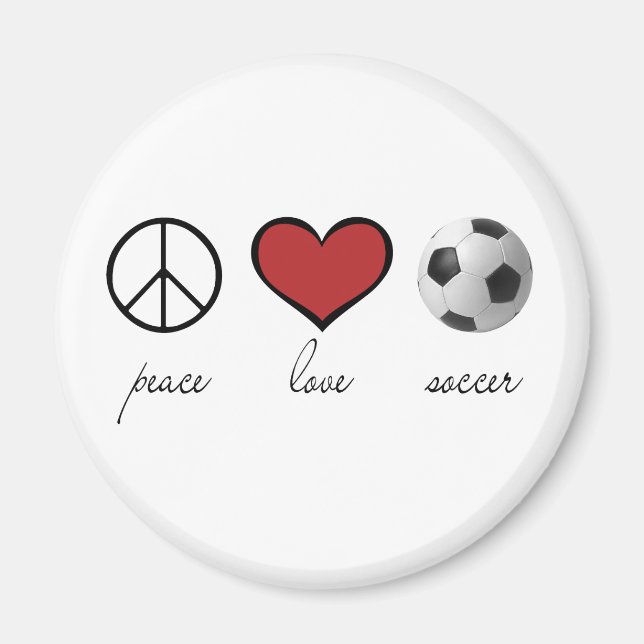 Imã Paz, Amor, Futebol (Frente)