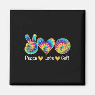 Imã Paz Amor Golfe Laciada Divertida Camisa de Golfe A
