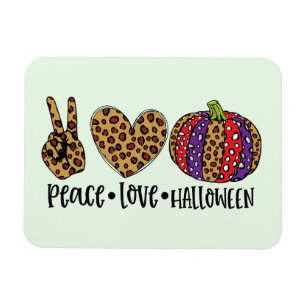 Ímã Paz - Amor - Halloween