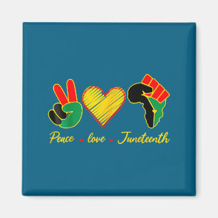 Imã Paz amor orgulho juneteenth garota negra rainha ne