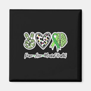 Imã Paz Amor Saúde Mental Vestimos Curas Mentais Verde