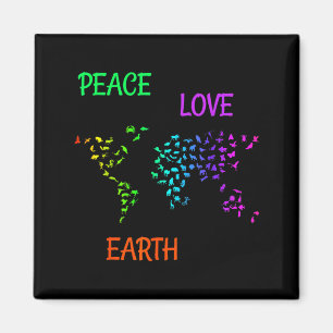 Imã Paz Amor Terra Planeta Verde Natureza Proteger Ter
