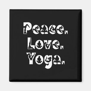 Imã Paz Amor Yoga Atenção Plena Zen Meditação Iogue Fl