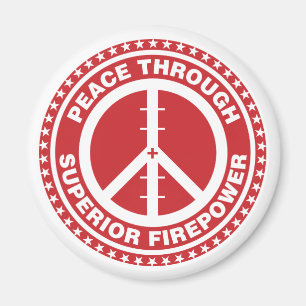 Imã Paz com a potência de fogo superior - vermelho