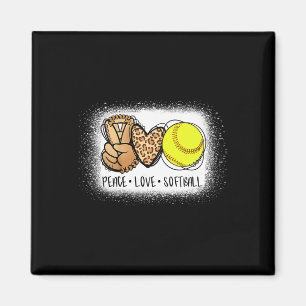 Imã Paz Desbotada Amor Suave Mãe Estampa de Leopardo D