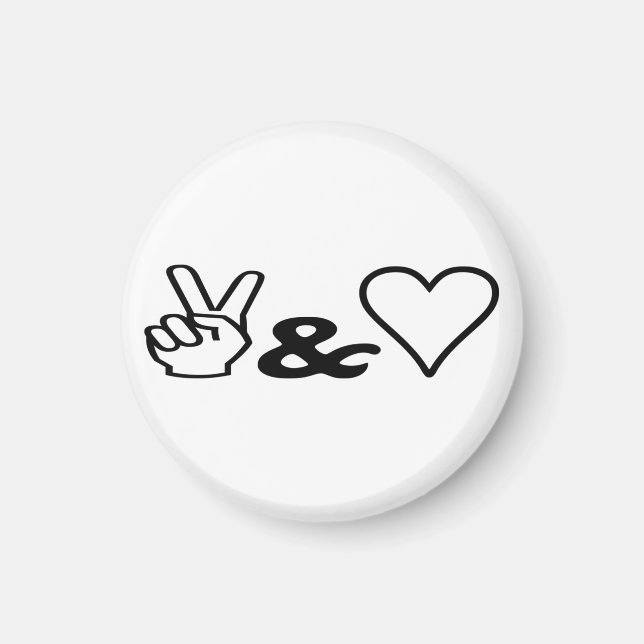 Imã Paz e Amor (Frente)