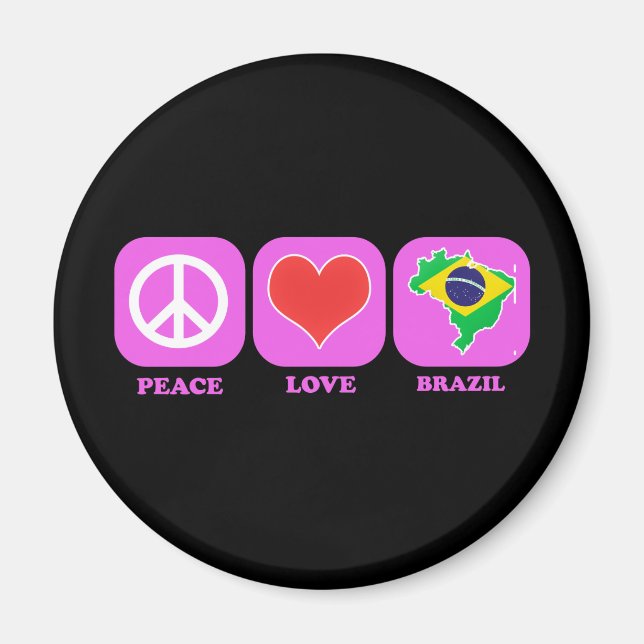 Imã Paz e amor ao Brasil (Frente)