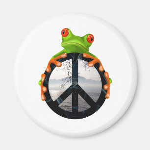 Imã paz frog1