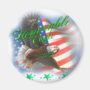 Imã Paz honorável Eagle