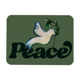 Ímã Paz na Terra design